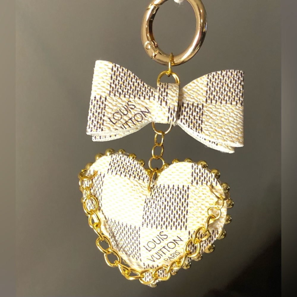 Heart Keychain/ Handbag Decor